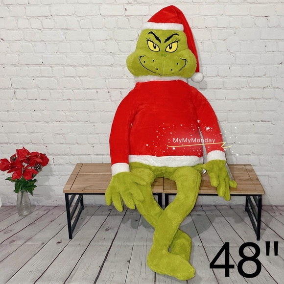 Dr. Seuss Other - The Grinch Christmas Jumbo Plush 48"